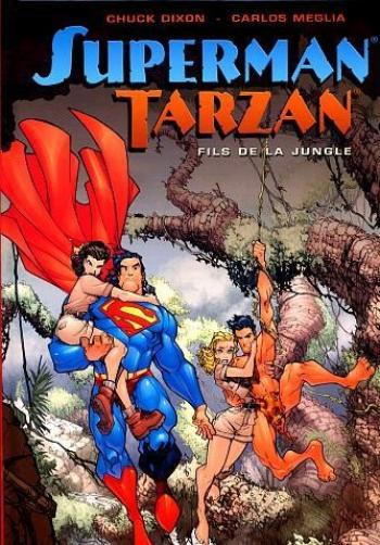 Couverture de l'album Superman Tarzan (One-shot)