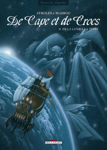 Couverture de l'album De Cape et de Crocs - 10. De la lune à la terre