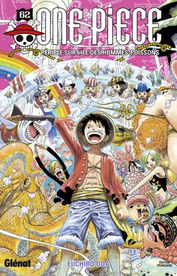 Couverture de l'album One Piece - 62. Périple sur l'île des hommes poissons