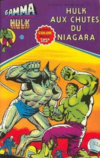 Couverture de l'album Hulk (3ème série - Aredit Gamma) - 4. Hulk aux chutes du Niagara