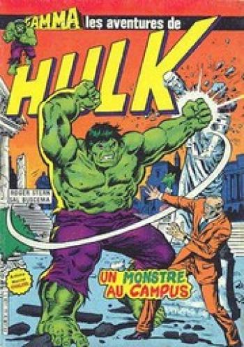Couverture de l'album Hulk (3ème série - Aredit Gamma) - 22. Un monstre au campus