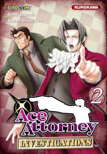 Couverture de l'album Ace Attorney - Investigations - 2. Tome 2