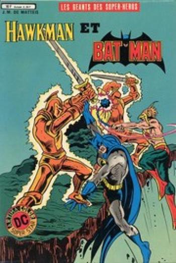 Couverture de l'album Les Géants Des Super-Héros - 3. Hawkman et Batman