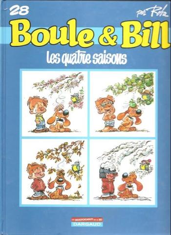 Couverture de l'album Boule & Bill (dès 2000) - 28. Les Quatre Saisons