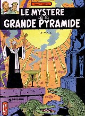 Couverture de l'album Blake et Mortimer (Dargaud et Le Lombard) - 4. Le mystère de la grande pyramide, Tome 2