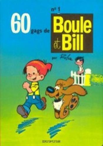 Couverture de l'album Boule & Bill - 1. 60 gags de Boule et Bill n°1