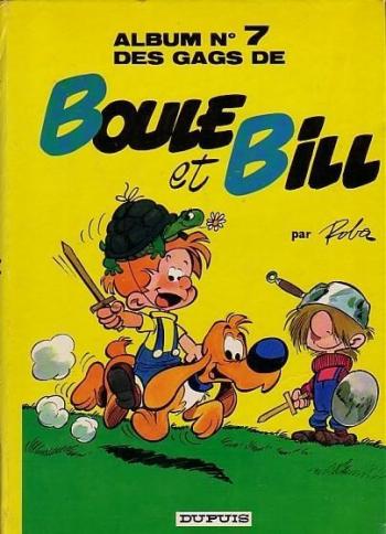 Couverture de l'album Boule & Bill - 7. Album n° 7 des gags de Boule et Bill