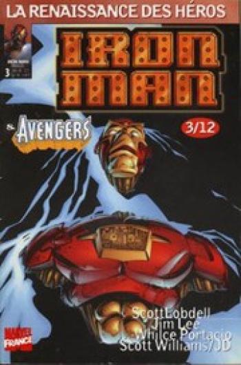Couverture de l'album Iron Man (Renaissance Des Héros) - 3. Iron-Man & Avengers n°3