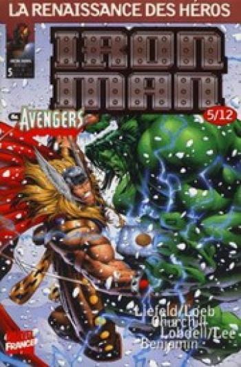 Couverture de l'album Iron Man (Renaissance Des Héros) - 5. Iron-Man & Avengers n°5