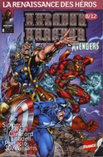 Couverture de l'album Iron Man (Renaissance Des Héros) - 8. Iron-Man & Avengers n°8