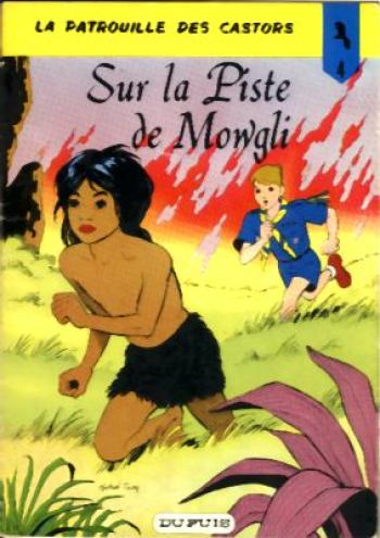 Couverture de l'album La Patrouille des Castors - 4. Sur la piste de Mowgli