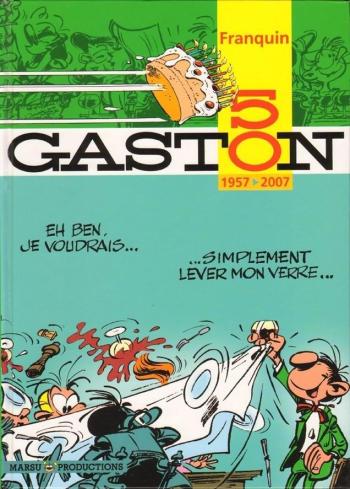 Couverture de l'album Gaston (Série dite définitive) - HS. Gaston 50 - 1957-2007