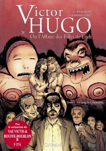 Couverture de l'album Victor Hugo et l'affaire des filles de Loth - 2. Le sang de Gommorhe
