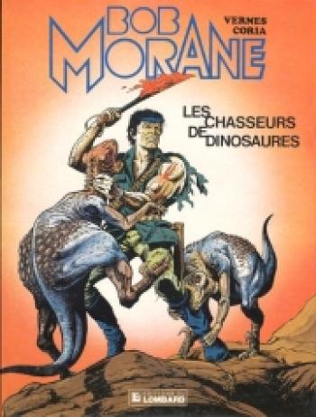 Couverture de l'album Bob Morane (Le Lombard) - 14. Les Chasseurs de dinosaures