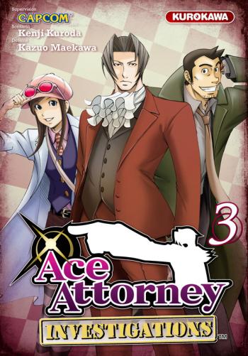 Couverture de l'album Ace Attorney - Investigations - 3. Tome 3