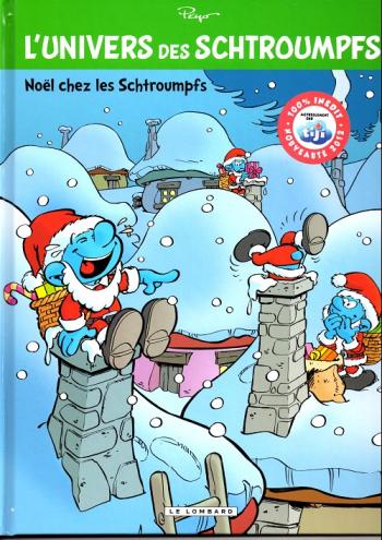 Couverture de l'album L'Univers des Schtroumpfs - 2. Le Noël des Schtroumpfs