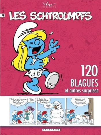 Couverture de l'album Les Schtroumpfs (Gags) - 4. 120 blagues et autres surprises