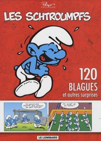 Couverture de l'album Les Schtroumpfs (Gags) - 1. 120 blagues de Schtroumpfs