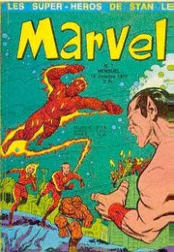 Couverture de l'album Marvel - Les Super-héros de Stan Lee - 7. Marvel 7