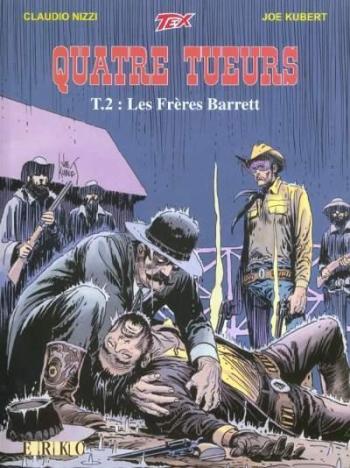 Couverture de l'album Tex - Quatre tueurs - 2. Les Frères Barrett