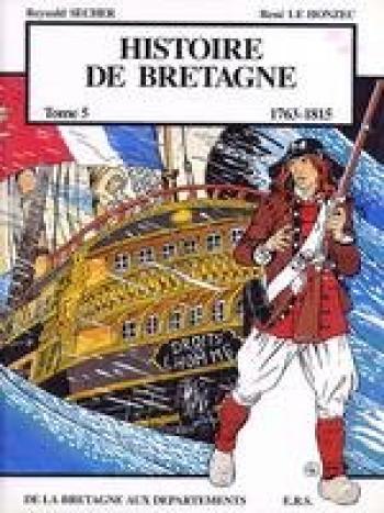 Couverture de l'album Histoire de Bretagne - 5. De la Bretagne aux départements