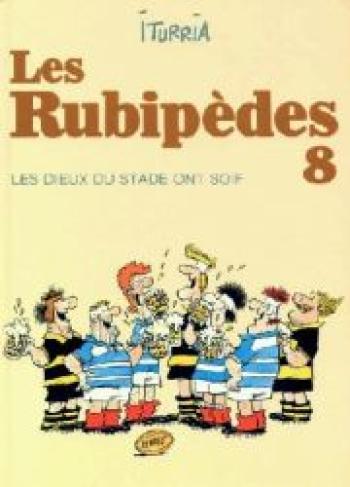 Couverture de l'album Les Rubipèdes - 8. Les dieux du stade ont soif