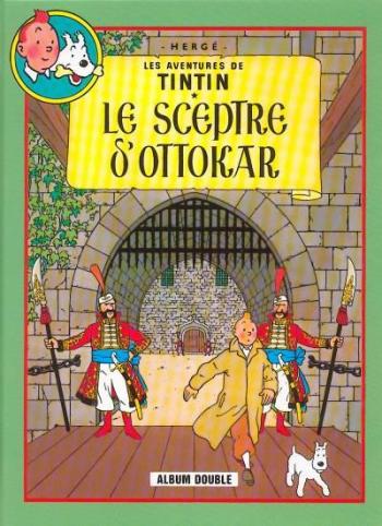 Couverture de l'album Tintin (France Loisirs - album double) - 7. Le sceptre d'Ottokar / L'affaire Tournesol