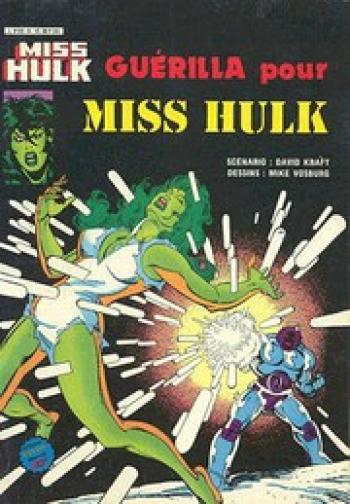 Couverture de l'album Miss Hulk - 8. Guerilla pour Miss Hulk