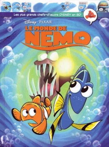 Couverture de l'album Les Plus Grands Chefs-d'oeuvre Disney en BD - 3. Le Monde de Nemo