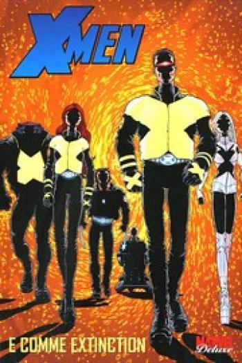 Couverture de l'album New X-Men (Marvel Deluxe) - 1. E comme extinction