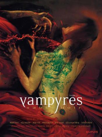 Couverture de l'album Vampyres - 2. Sable noir
