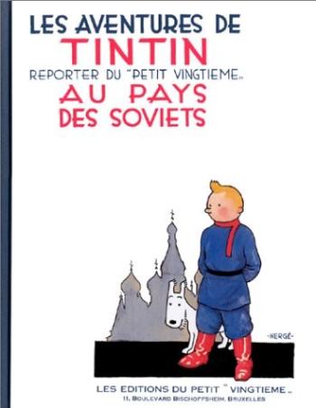 Couverture de l'album Les Aventures de Tintin - 1. Tintin au Pays des Soviets