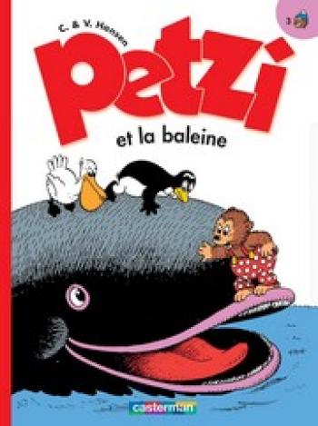Couverture de l'album Petzi (Deuxième série) - 3. Petzi et la baleine