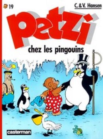 Couverture de l'album Petzi (Deuxième série) - 19. Petzi chez les pingouins
