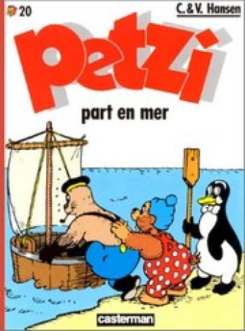 Couverture de l'album Petzi (Deuxième série) - 20. Petzi part en mer