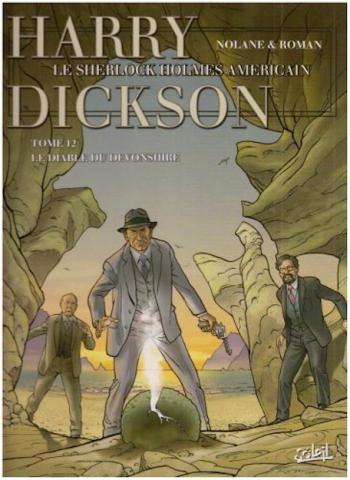 Couverture de l'album Harry Dickson - Le Sherlock Holmes américain - 12. Le diable du Devonshire