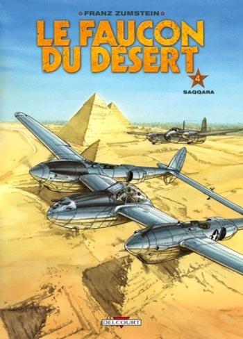 Couverture de l'album Le Faucon du désert - 4. Saqqara