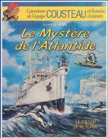 Couverture de l'album L'Aventure de l'équipe Cousteau en bandes dessinées - 6. Le mystère de l'Atlantide