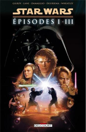Couverture de l'album Star Wars - Episodes - INT. Star Wars intégrale épisodes I à III