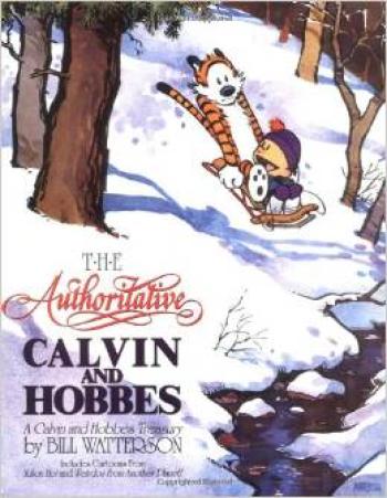 Couverture de l'album Calvin and Hobbes (VO) - INT. The Authoritative Calvin and Hobbes : A Calvin and Hobbes Treasury