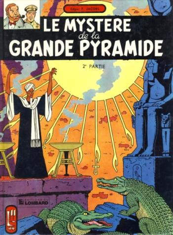 Couverture de l'album Blake et Mortimer (Dargaud et Le Lombard) - 4. Le Mystère de la Grande Pyramide II