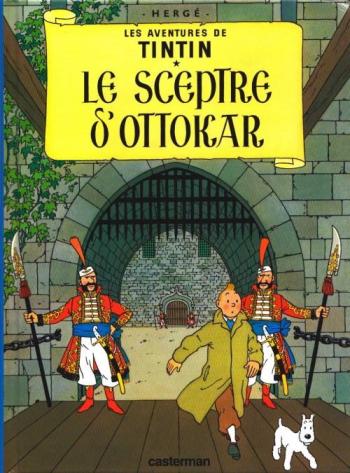 Couverture de l'album Les Aventures de Tintin (Petit format) - 8. Le sceptre d'Ottokar
