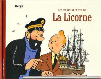 Couverture de l'album Tintin (Divers et HS) - HS. Les Vrais Secrets de La Licorne