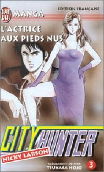 Couverture de l'album City Hunter - 3. L'actrice aux pieds nus