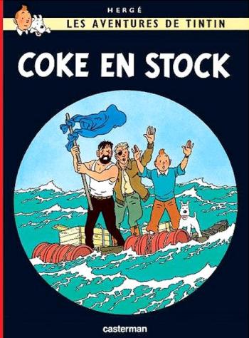 Couverture de l'album Les Aventures de Tintin (Petit format) - 19. Coke en stock