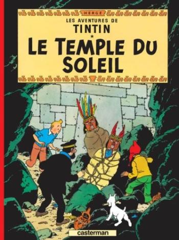 Couverture de l'album Les Aventures de Tintin (Petit format) - 14. Le Temple du soleil