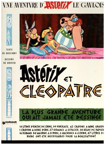 Couverture de l'album Astérix - 6. Asterix et Cléopatre