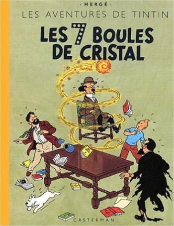 Couverture de l'album Les Aventures de Tintin - 13. Les 7 boules de cristal