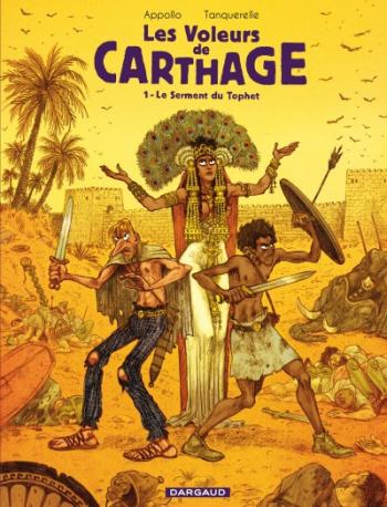 Couverture de l'album Les Voleurs de Carthage - 1. Le Serment du Tophet