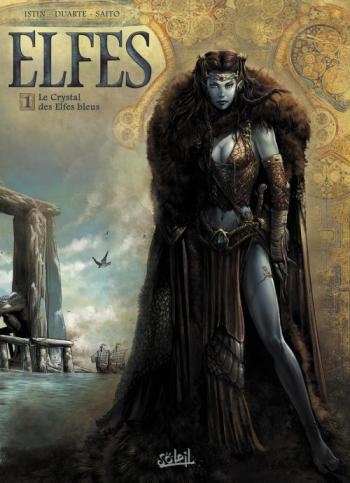 Couverture de l'album Elfes - 1. Le Crystal des Elfes bleus